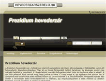 Tablet Screenshot of hevederzarszerelo.hu